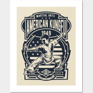 American Kung Fu Posters and Art